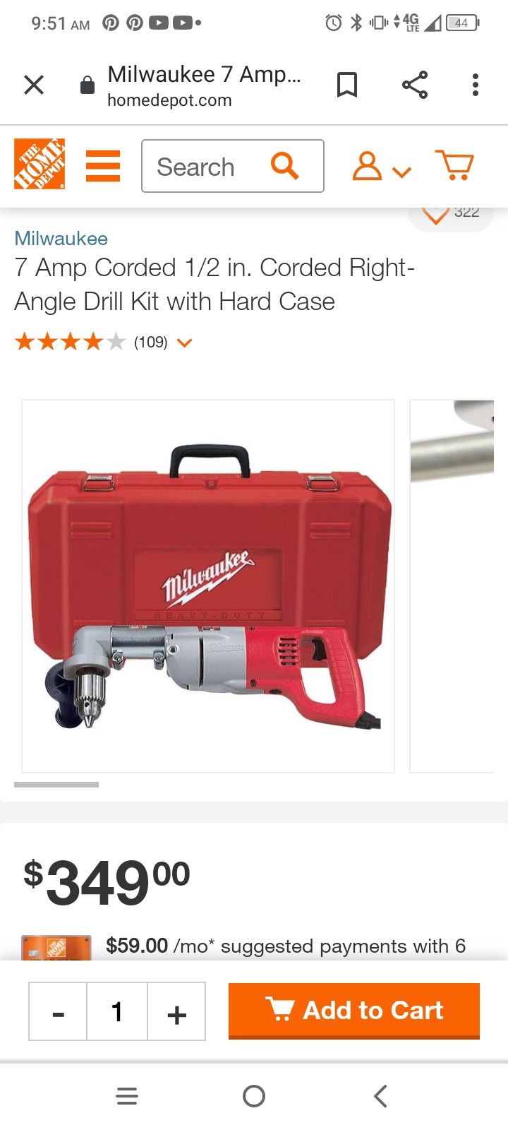 Milwaukee 7 Amp Corded 1/2 in. Corded Drill
