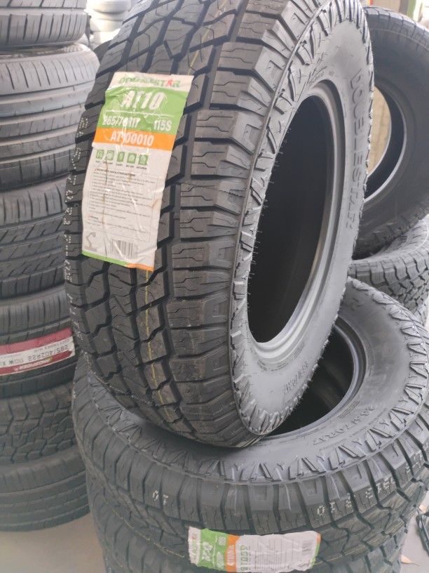 New Set Of Tires All Terrain 265 70 17 