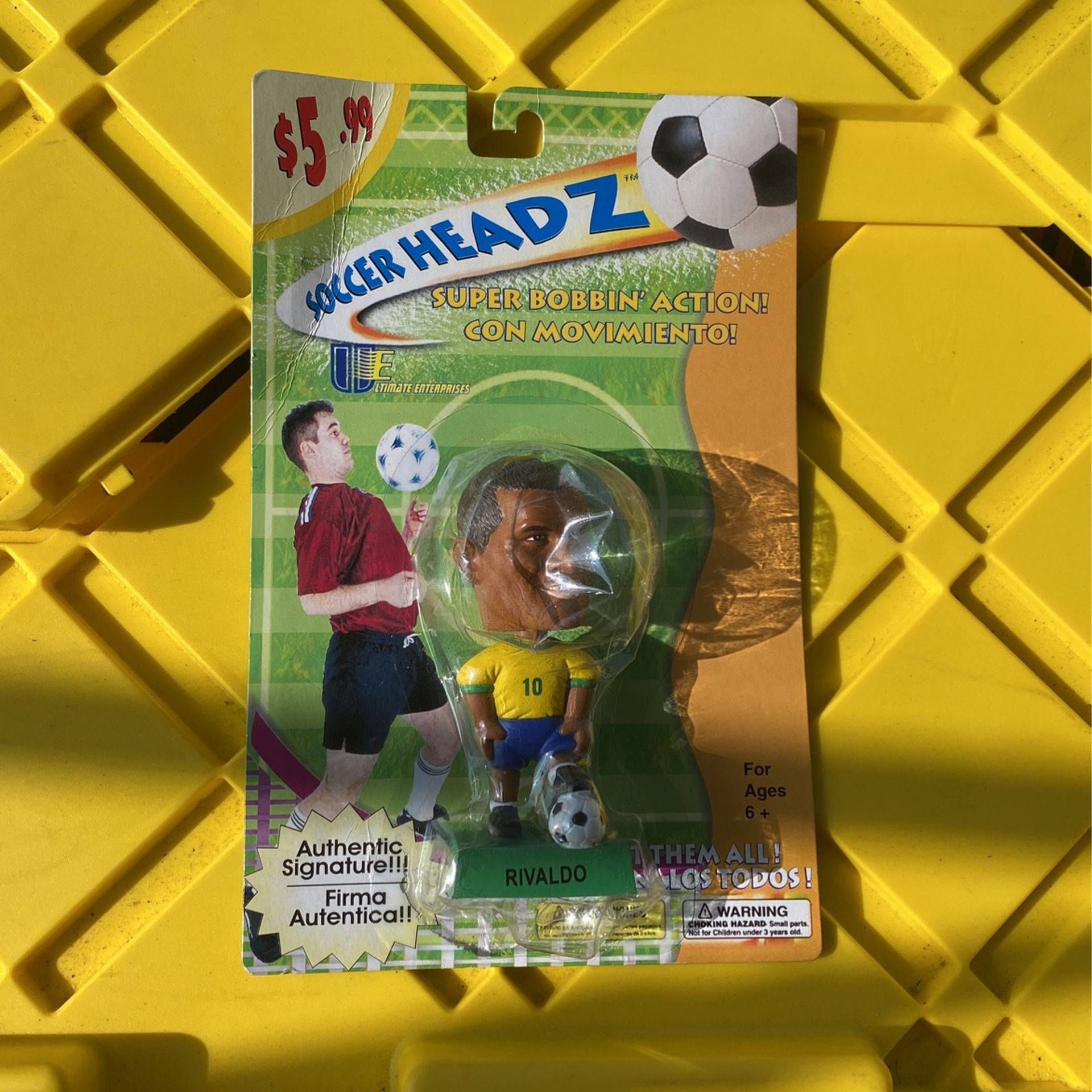 super bobbin action figure of “ Rivaldo”