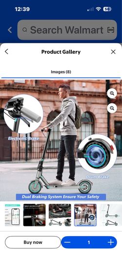 Adult electric scooter