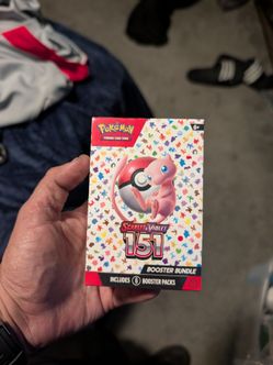 Pokemon 151 Sealed booster bundle