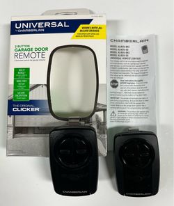 Brand new 2 garage door remotes