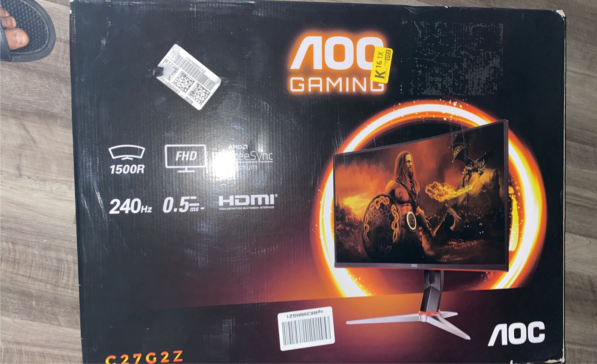 AOC Curved  Gaming Monitor