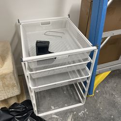 Elfa Shelving Organizers  From The Container Store