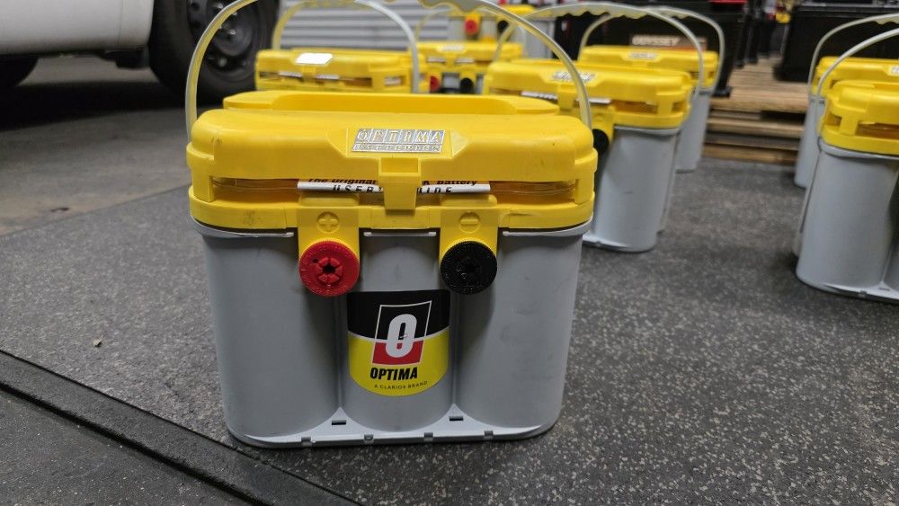 OPTIMA Batteries OPT8014-045 8014-045 D34/78 YellowTop Dual Purpose car truck Battery. Bateria Para Carro Camioneta

PRICE IS FIRM. Optima yellow top 