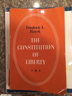 Book, Friedrich Hayek