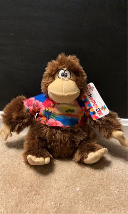 Hawaiian monkey stuffed animal
