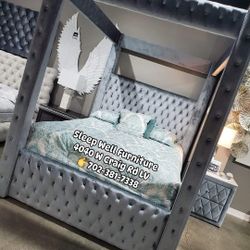 🙋‍♀️ Queen, King Canopy Bed Frame 👉Furniture Sectional, Dining Table Sets Avail 