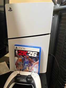 PS5 with NBA 2k26