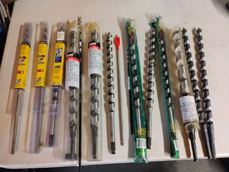 Taladros Grandes Para Madera Construcion( precio varea )