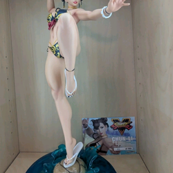 Sideshow PCS StreetFighter Chun-Li Season Pass 1:4 Black Bikini Limited Edition
