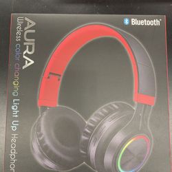 NWT Bluetooth Wireless Headphones Red