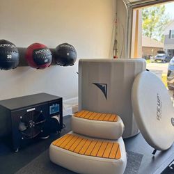 Cold Plunge Barrel And Chiller 