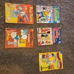 Bundle Of 5 Rare Comics