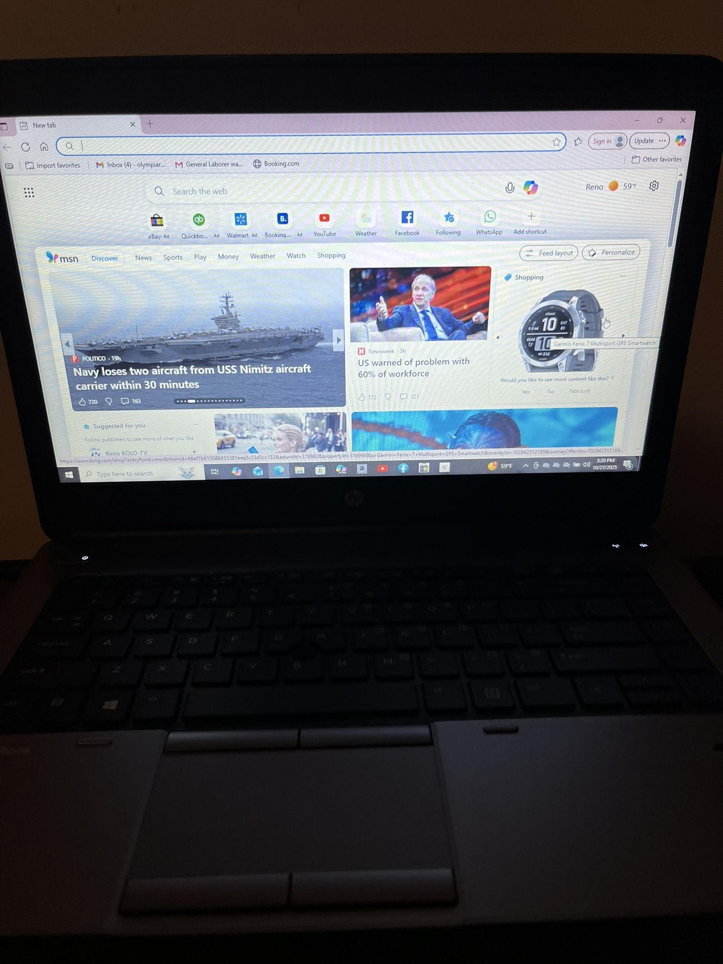 HP pro book laptop