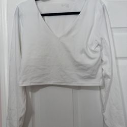 Aerie Offline Crop Top Lined Size XL Stretchy And Soft Women’s Clothing Clothes