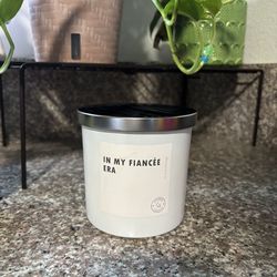 In my Fiancée Era candle