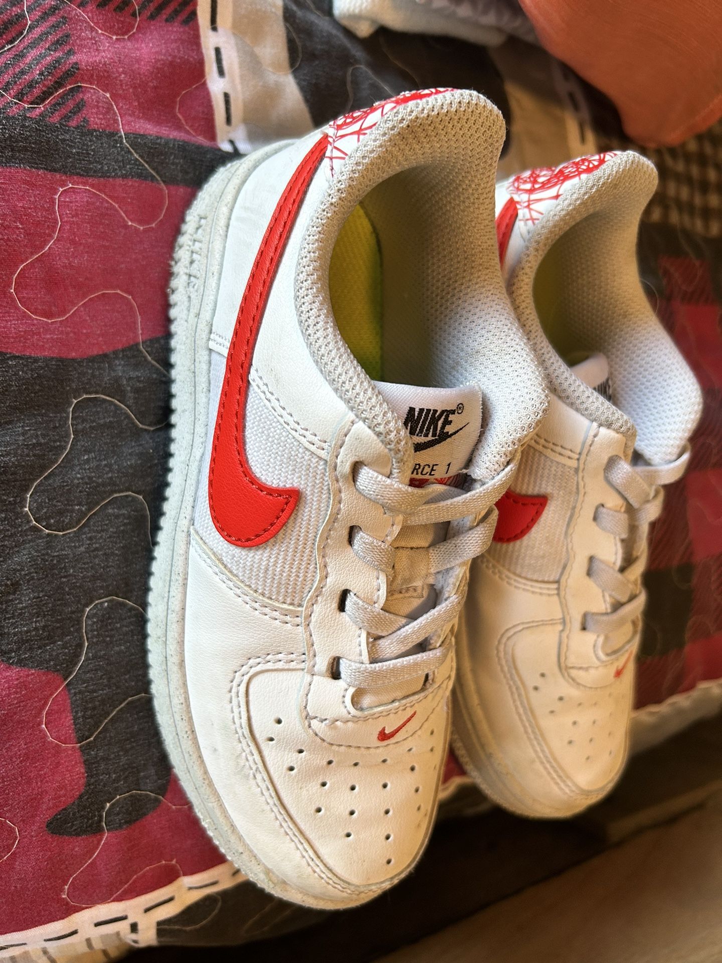 Like New Kids Air Force 1 Size 12