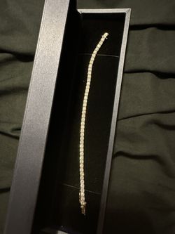 moissanite tennis bracelet 