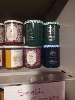 Bath and body works small candles
