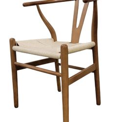 Mid Century Modern Wishbone Style Chair