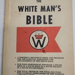 The White Man's Bible 1981 Ben Klassen PM