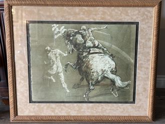 Claude WEISBUCH picture signed 31X37