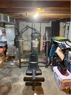 Bench press plates weights read desc