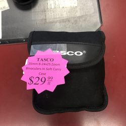 10035 Tasco 25mm 8-24x25 Zoom Binoculars 33154
