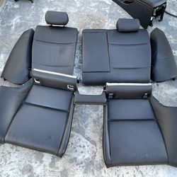 E92 Black Rear Seats