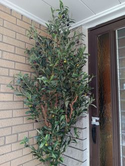7 ft New in Box Artificial Olive Tree indoor/ Outdoor Decoration
