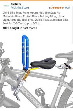 UrRider child bike seat, front mount