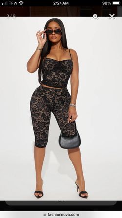 Two Piece Lace Set