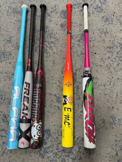 Slow pitch softball bats