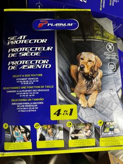 Platinum 4 in 1 Dog Seat Cover 