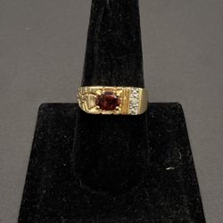 Gold Stone Ring