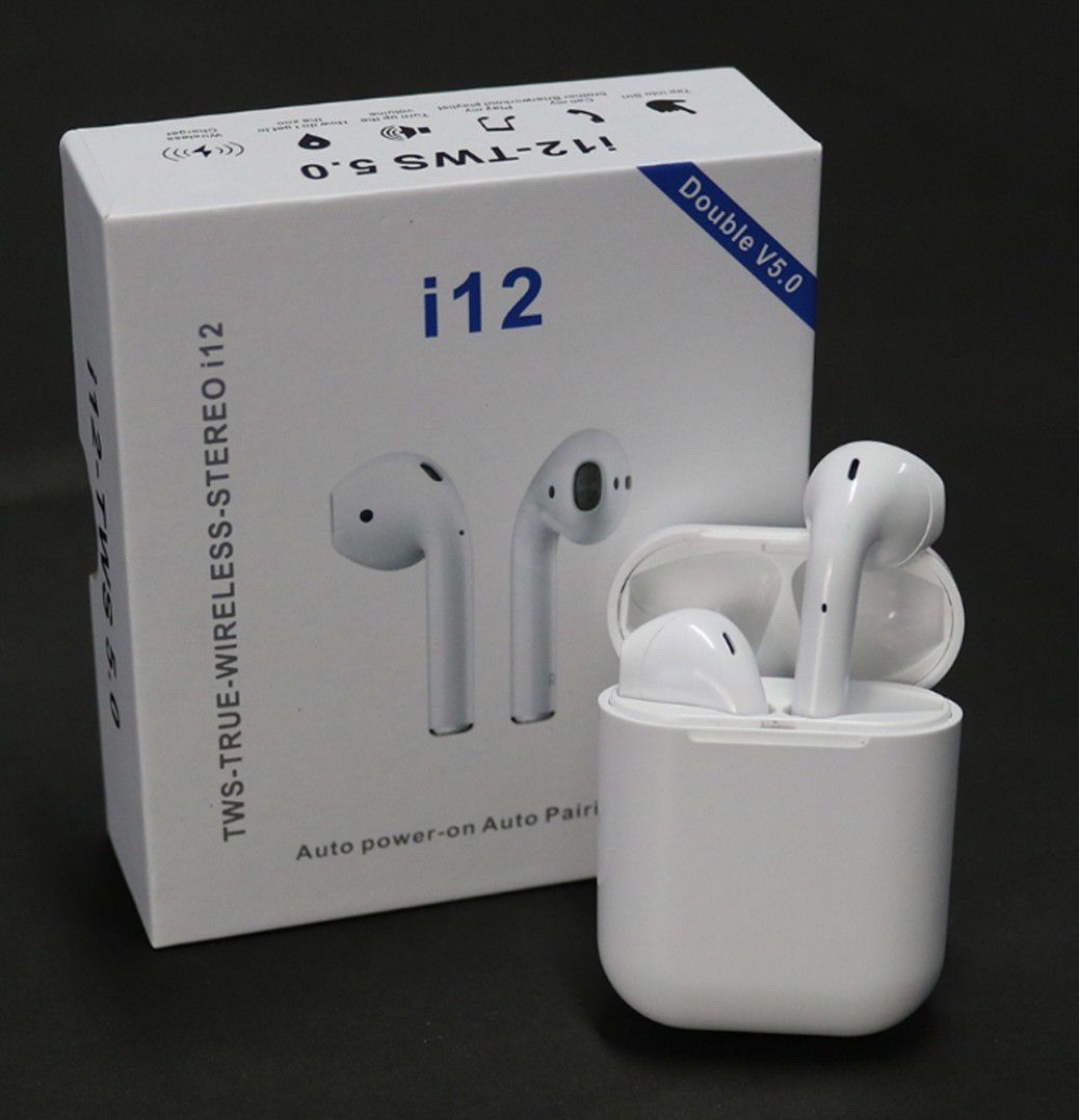 i12 Tws wireless earbuds bluetooth earphones