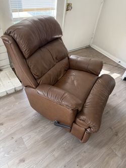 Real Leather Recliner