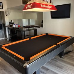 Pool Table And Sectional 