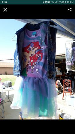 Ariel Little Mermaid Dress