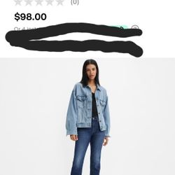 Levi's Womens 724 High Rise Straight 