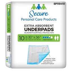 Extra Absorbent Under-pads - 100 COUNT
