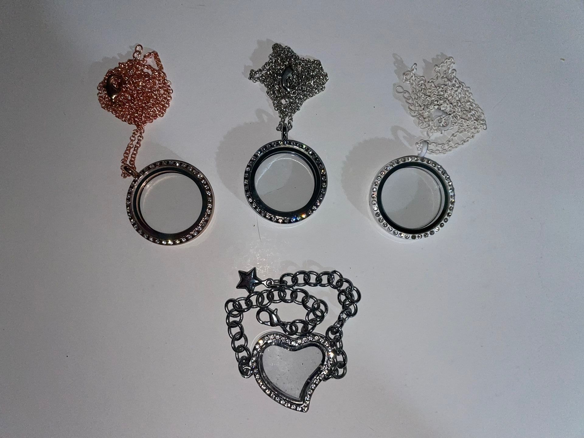 Custom Floating Charm Necklace Or Bracelet