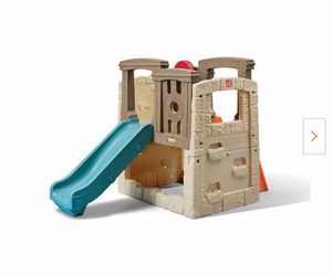 Toddler climber with slide