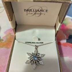 Sterling Silver Chain With charm 