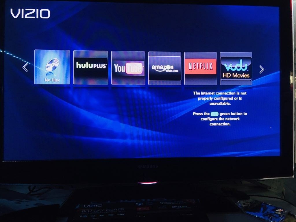 Vizio Bluray player