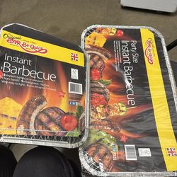 Bar-Be-Quick instant barbecue set