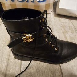 Ralph Lauren Combat Boots