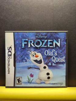 NINTENDO DS FROZEN OLAF'S QUEST