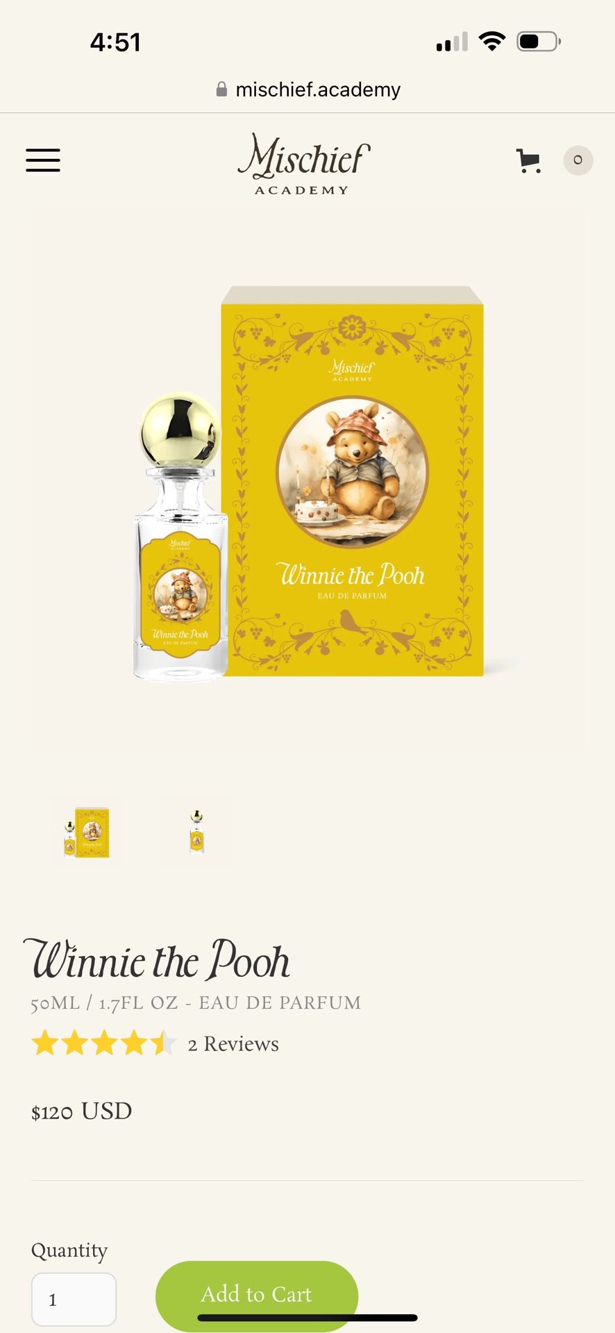 Perfume Winnie The Pooh